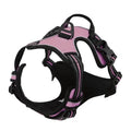 Dog harness without a leash, front buckle, heavy-duty reflective, easy-to-control handle for pet dogs, specially designed for wa