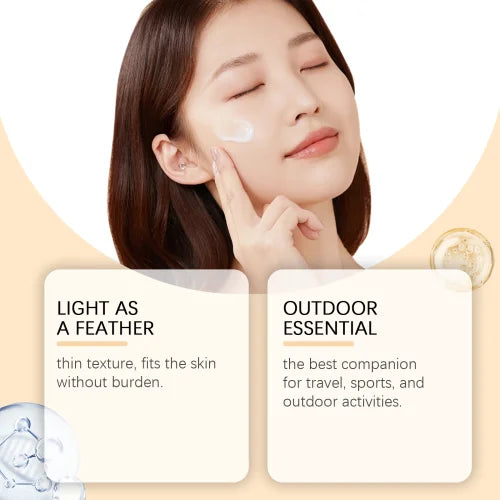 Hoygi Hyaluronic Acid Cream Summer Outdoor Gentle Moisturizing Body Skin Protective Refreshing Moisturizer