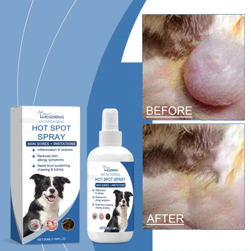 Yegbong Spray Pet cat and dog gentle cleaning care fur Bright shine