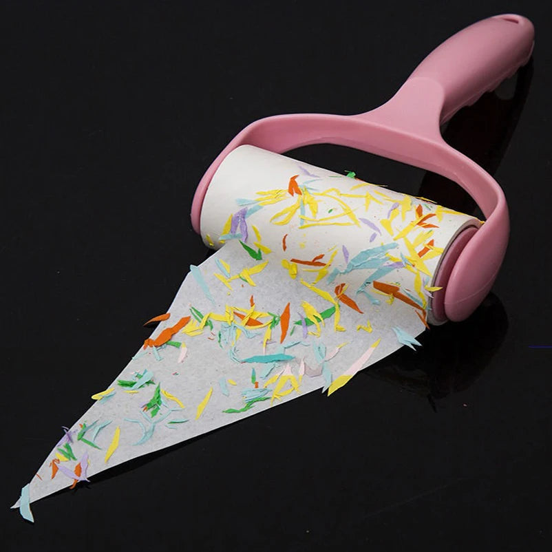 Home sticky paper roller lint remover Removable sofa clothing dust removal brush Pet cleaning supplies