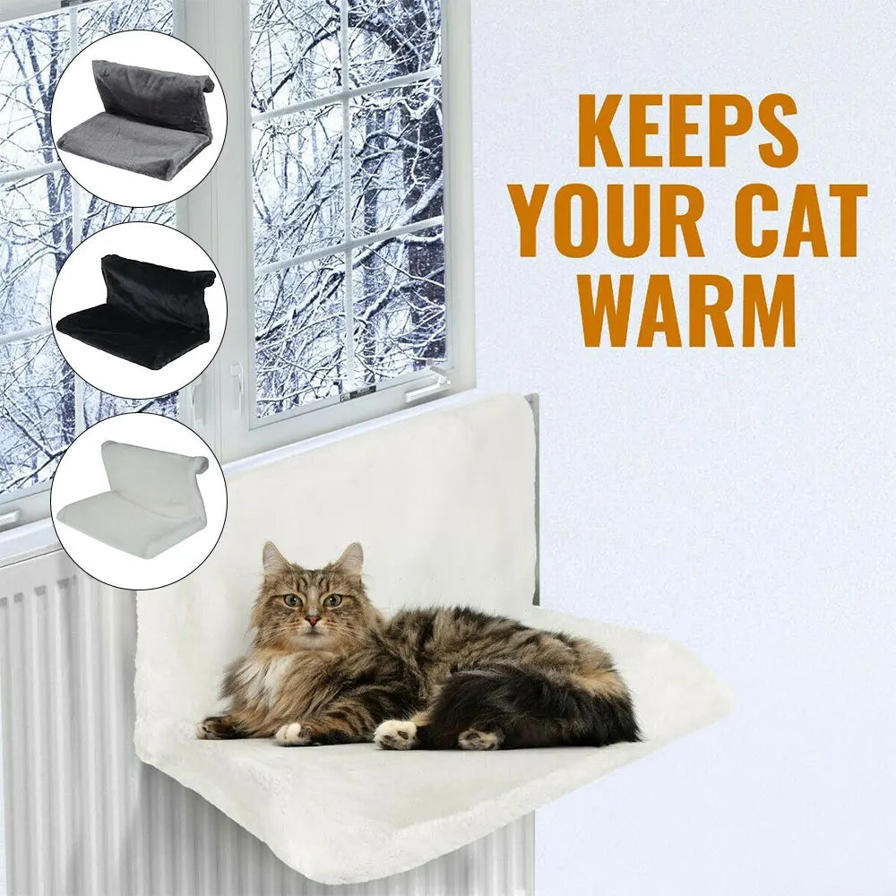 1-5Pc Pet Cat Radiator Bed Hanging Cat Cradle Hammock with Metal Frame Small Pet Animal Hanging Bed Luxury Basket Pet Accessorie