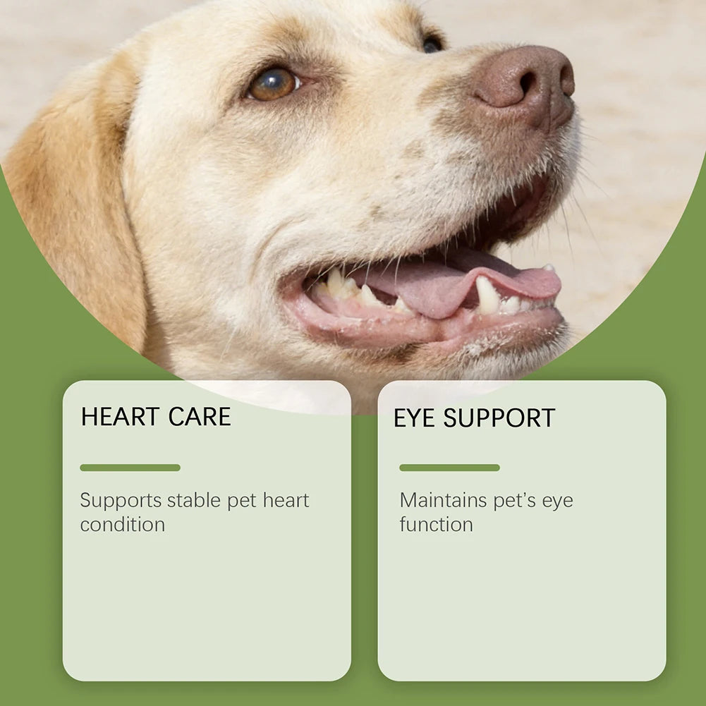 200g Taurine Powder Paw VitaTtaurine Supplement for Dogs Supports for Heart-Vision Daily Welln-ess in Dogs