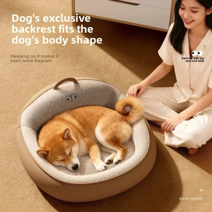 Dog kennel all-season pet small dog Teddy Pomeranian warm sleeping dog bed removable cat litter pet bed dog beds