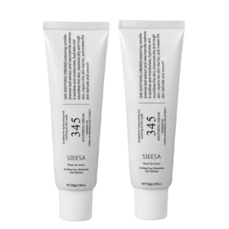 345 Sooth Cream Toner Camellia Leaf Centella Asiatica Extract Refresh Non-sticky Hydrate Dry Dehydrated Smooth Soft Complexion