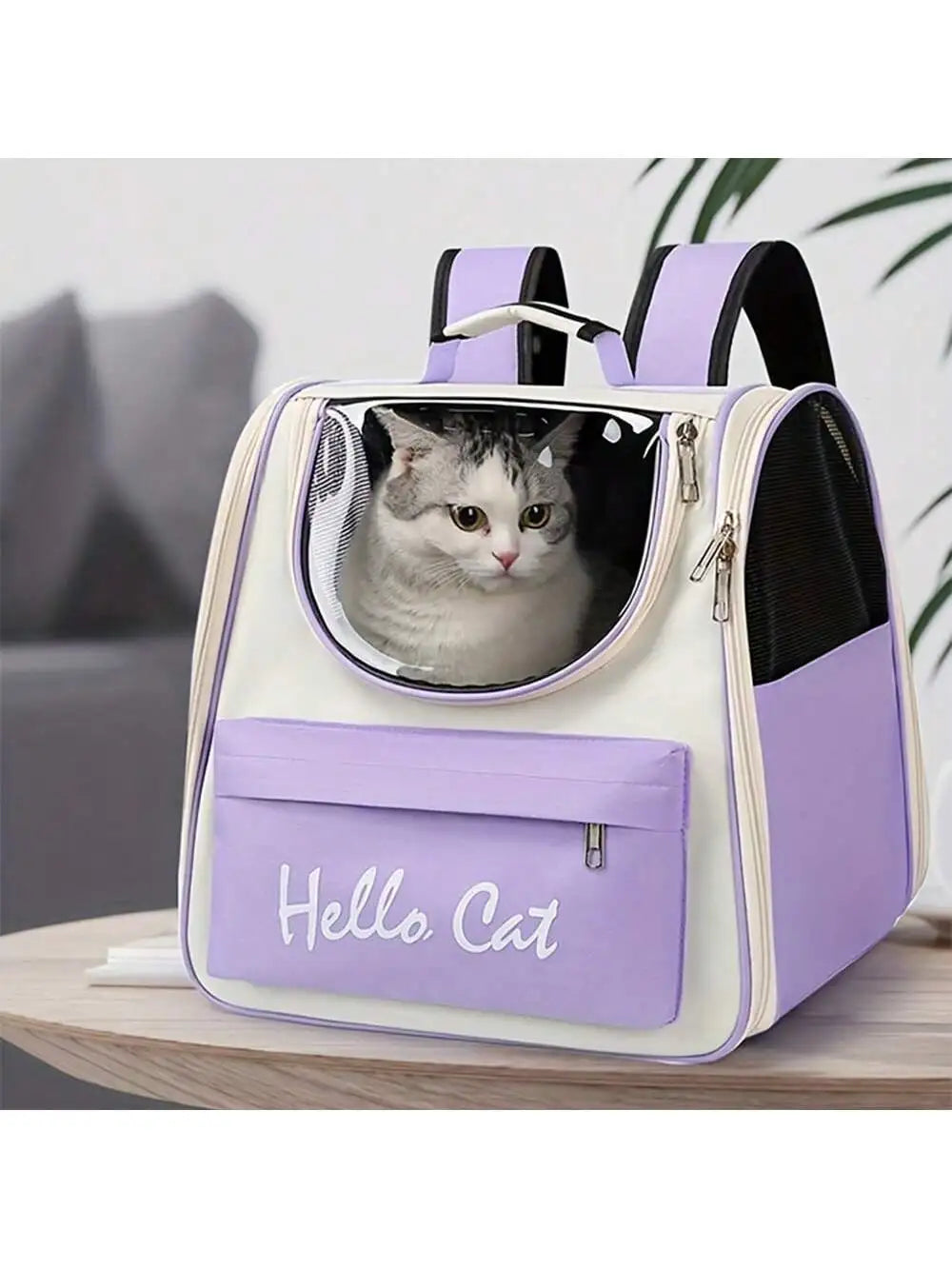 Cat Carrier Bags Windproof Outdoor Travel Backpack for Cat Small Dogs Transport Carrying Bag Cat Backpack Carriers With Cushion