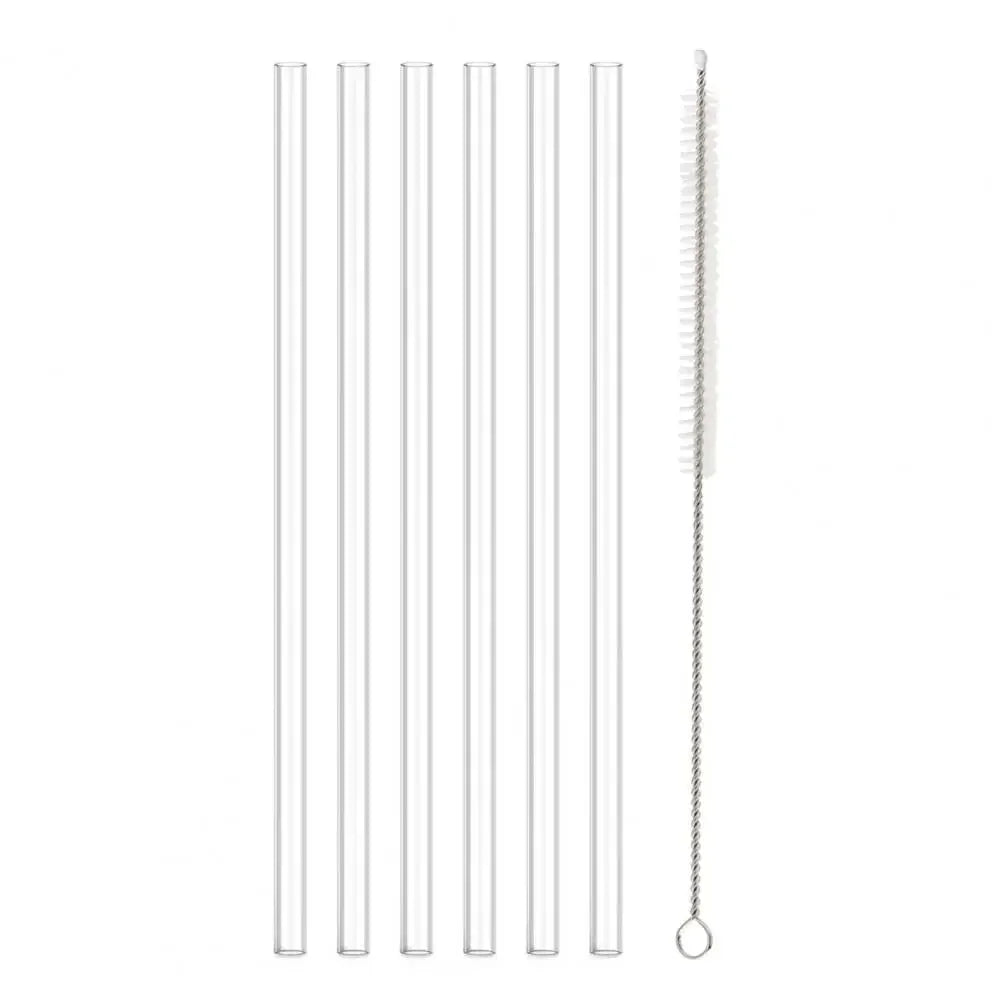Replacement Straw Compatible with Stanley 20 Oz 30 Oz 40 Oz Cup Tumbler, Reusable Straws with Cleaning Brush