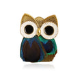 Cute rhinestone owl series brooch personalized versatile animal accessories clothes bag hat pin