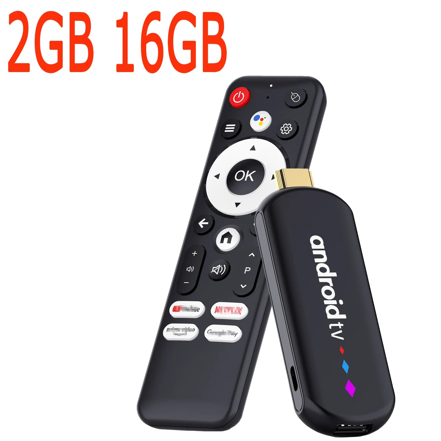 Amlogic S905L Quad Core Android TV Stick 4K Video WiFi BT Voice Assistant Remote Control Media Player Smart TV Box H96 Max