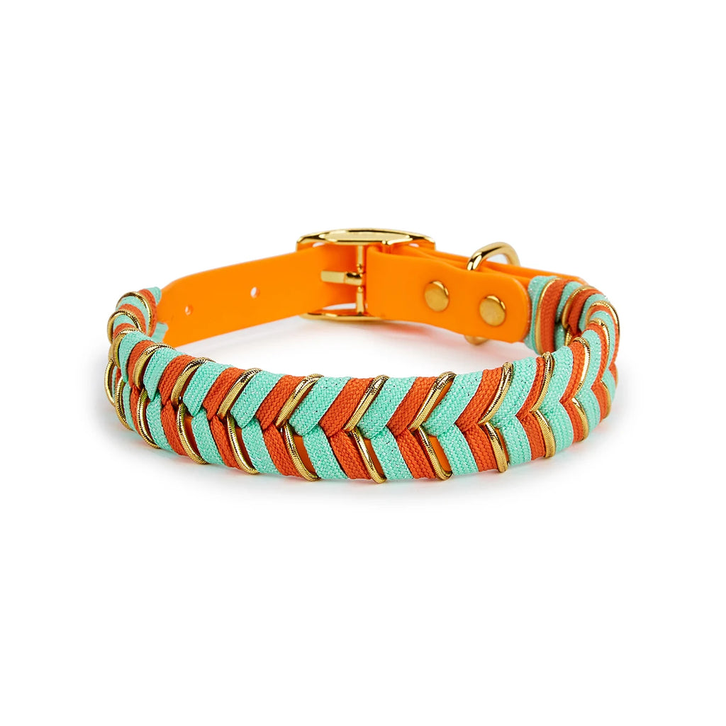 Dog Fashion Collar For Ladies Handmade Design Pet Colorful Neck Ring Small Medium and Large Dogs Lead-collar Wear Supplies
