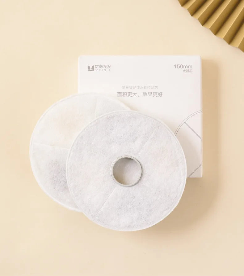 Cat Water Fountain Filter Replacement Filters for Battery Operated Cat Water Fountain Activated Carbon Filters