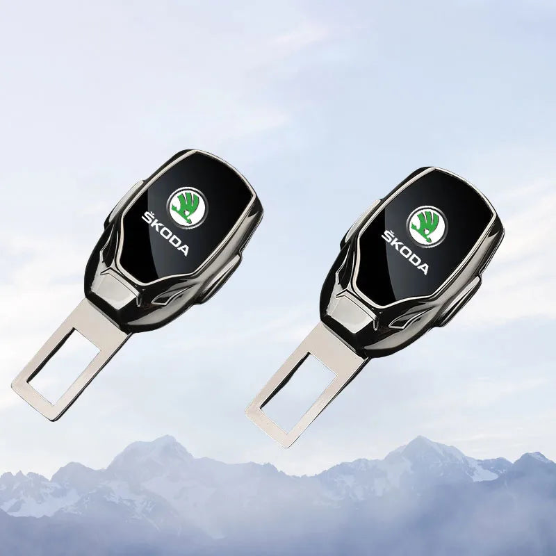 Car Seat Belt Extension Shoulder Straps Extender Button for Skoda Octavia Fabia Kamiq Kapoq Kodiaq Rapid SCALA Auto Accessories