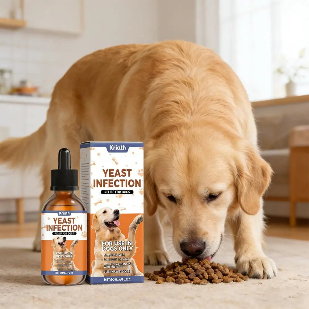 60ML Pet Herbal Drops Chicken Flavor Care Supplement Enhance Pets' Immunity Keep Your Dog's Fur And Skin Healthy