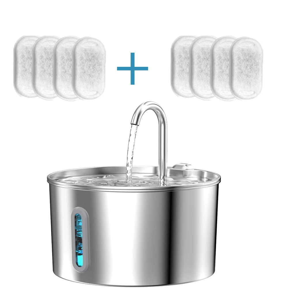 automatic cat water fountain combination; automatic dog water fountain; separate cat water fountain filter; Can choose