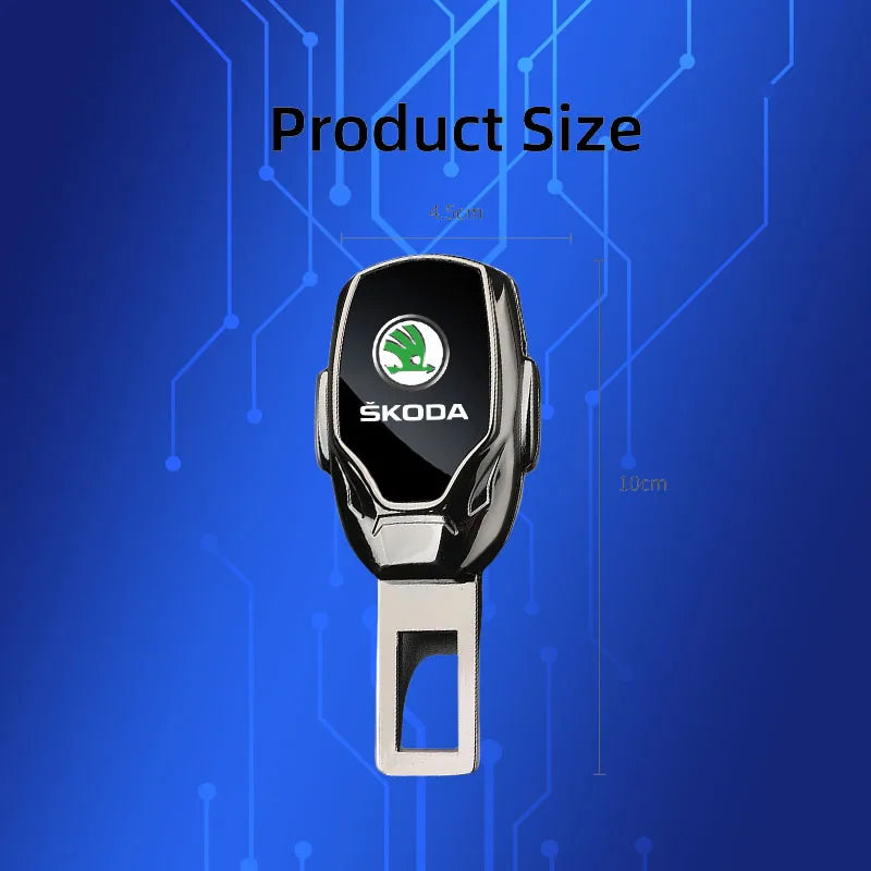 Car Seat Belt Extension Shoulder Straps Extender Button for Skoda Octavia Fabia Kamiq Kapoq Kodiaq Rapid SCALA Auto Accessories