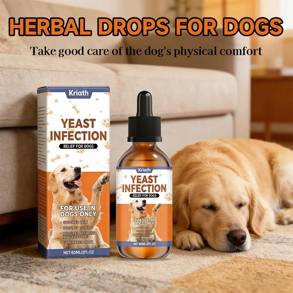 60ML Pet Herbal Drops Chicken Flavor Care Supplement Enhance Pets' Immunity Keep Your Dog's Fur And Skin Healthy