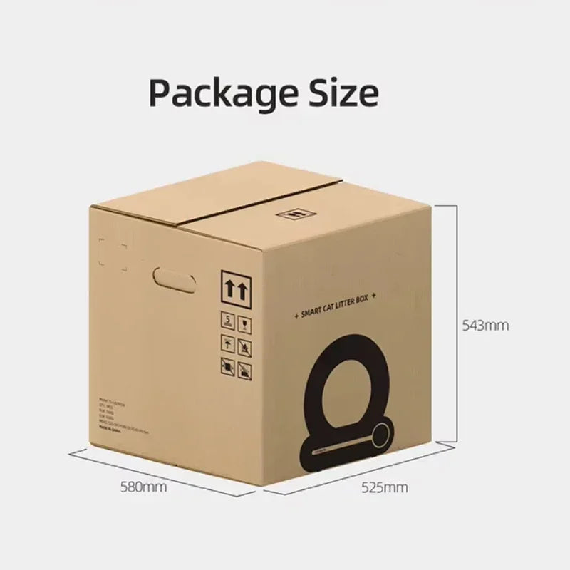 Fully Automatic Smart Cat Litter Box Large Capacity Cat Litter Box APP Remote Control Smart Cat Litter Box Pet Supplies