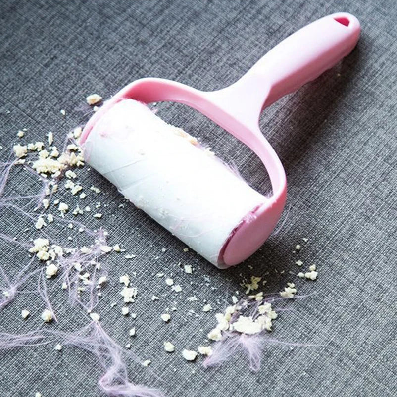 Home sticky paper roller lint remover Removable sofa clothing dust removal brush Pet cleaning supplies