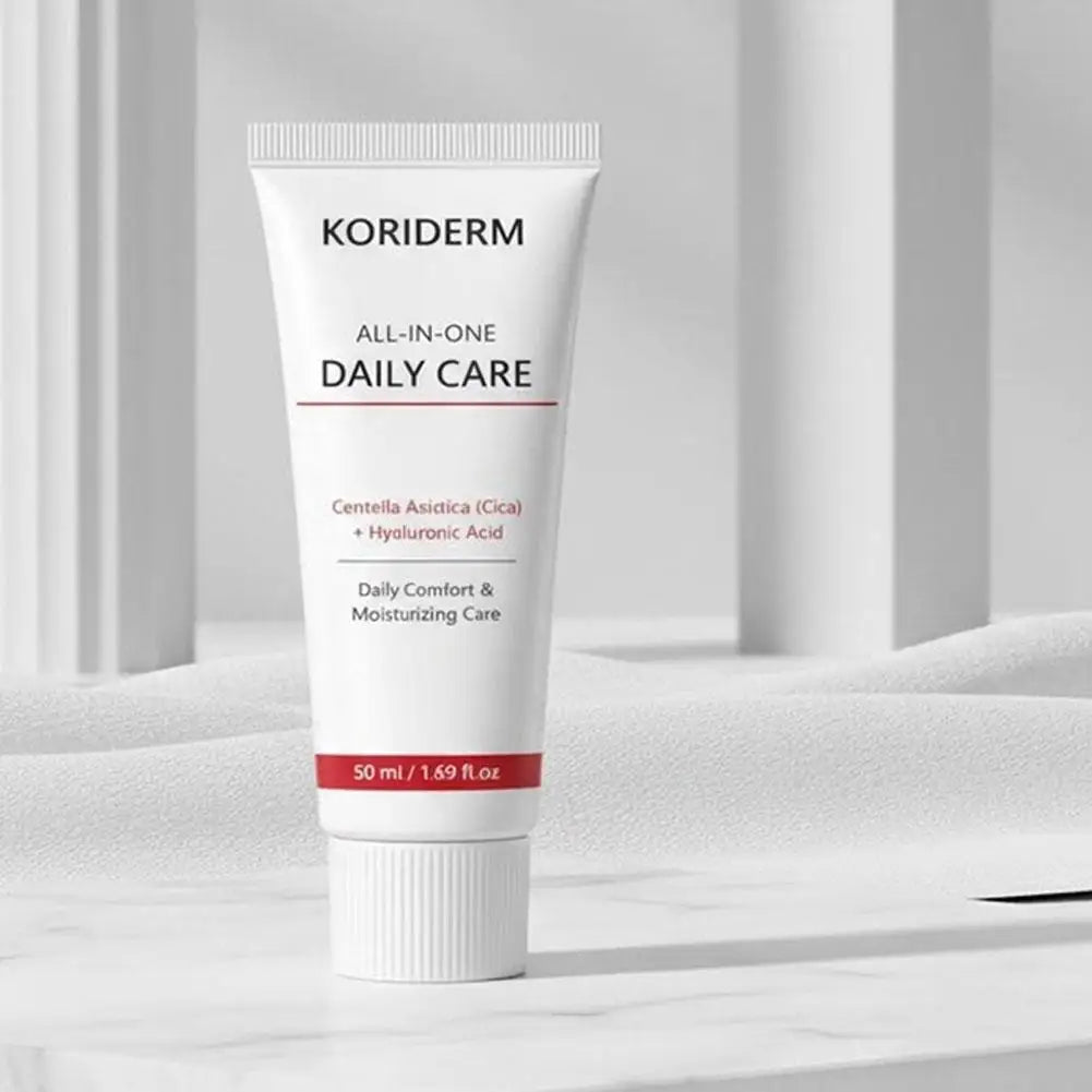 Koriderm Centella Asiatica Moisturizer Cream Hyaluronic Acid Gentle Repair Non Irritating For Daily Skincare Firming Barrier