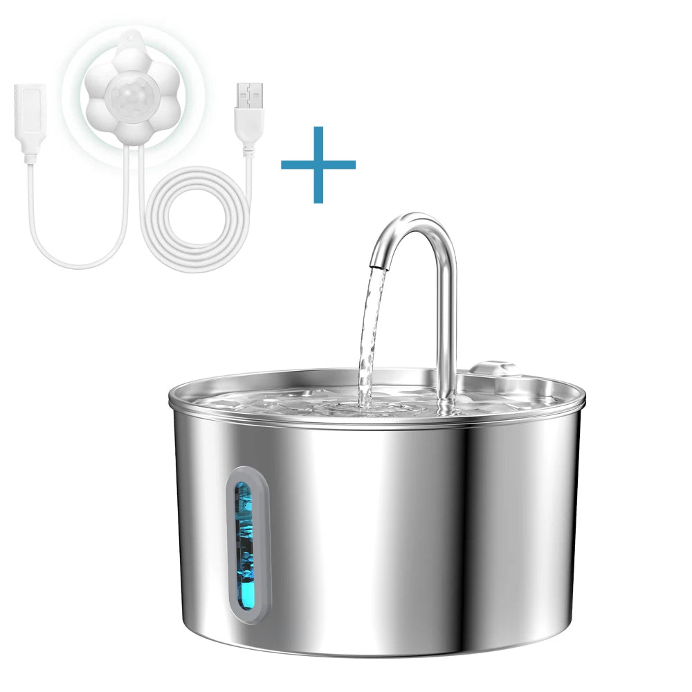 automatic cat water fountain combination; automatic dog water fountain; separate cat water fountain filter; Can choose