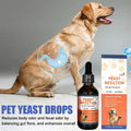 60ml Pet Yeast Drops for Dogs & Cats Gut Health Immune System & Digestion Enhance Skin And Hair Health