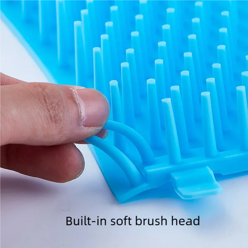 Pet Paw Cleaner Soft Silicone Foot Cleaning Brush Portable Pet Dogs Towel Foot Washer Cleaning Bucket Clean Brush Supplies