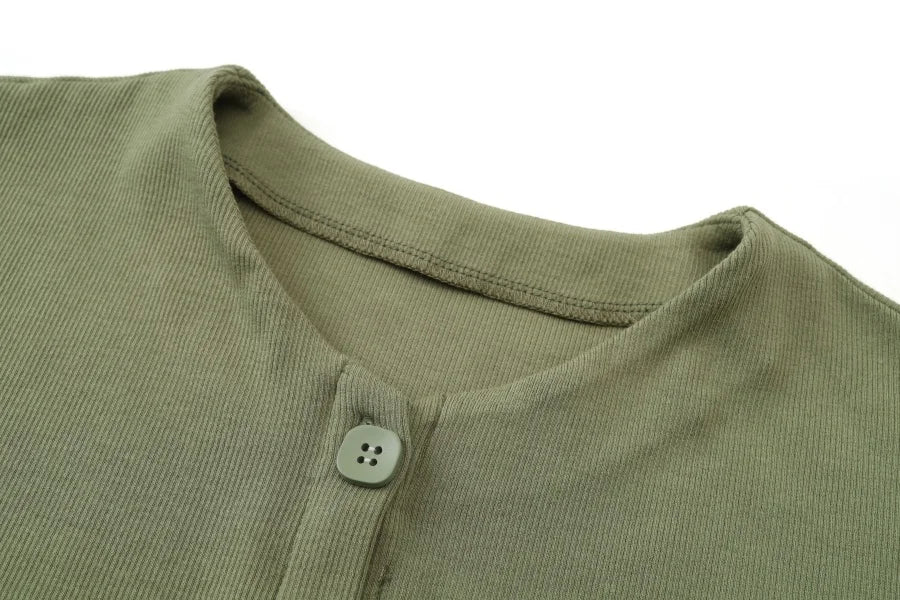 AS 2025 summer woman dress comfortable ribbing maxi button dress  lady clothes