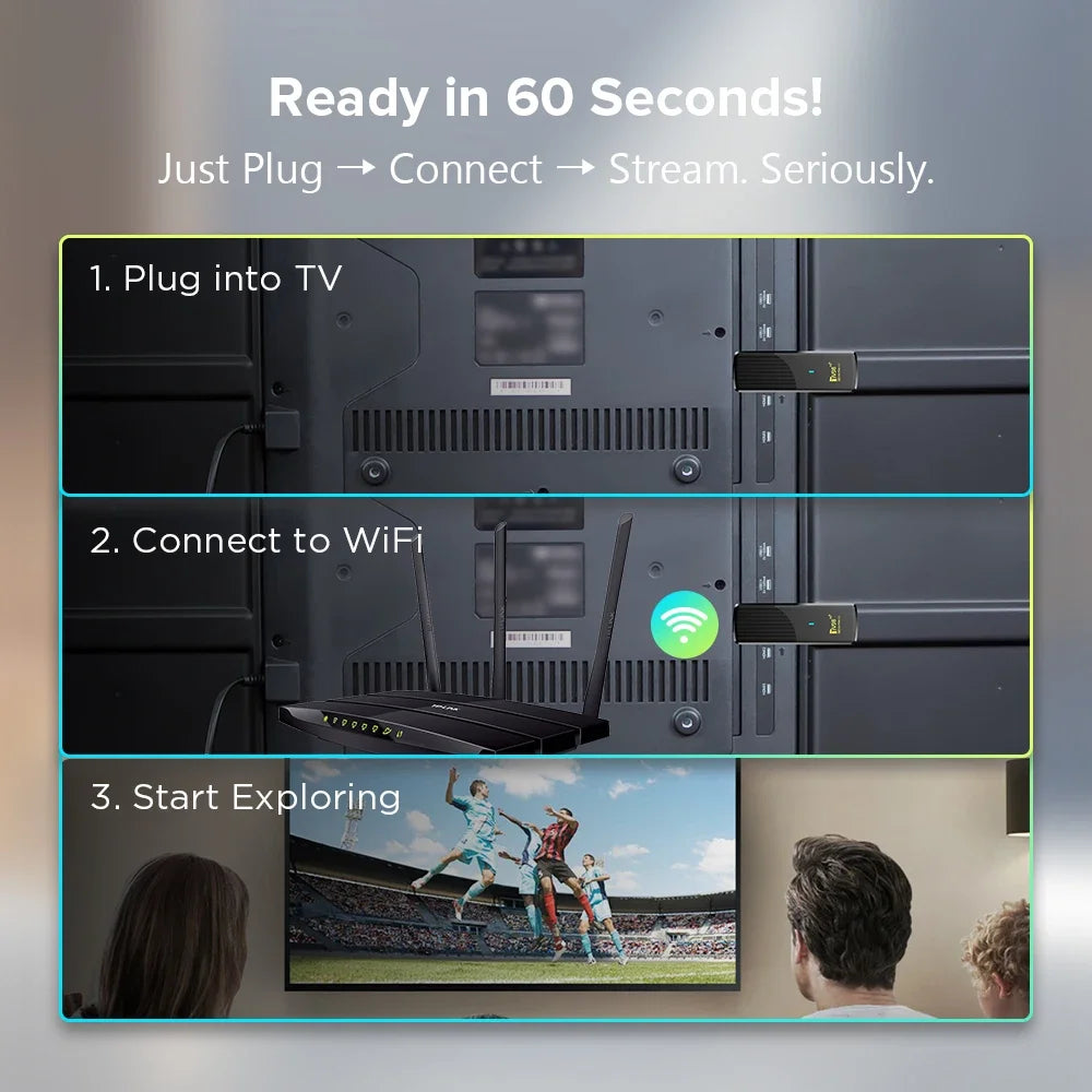 Updated TV98 ATV X9 TV Stick Android 14 Allwinner H313 Quad Core Wifi 4G 5G BT5.0 Voice Remote Smart TV Box HD 4K 8K iptv Stick