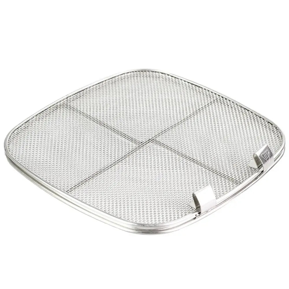 Stainless Steel Splatter Shield for Ninja Foodi AG301 Air Fryer Accessories for Ninja Foodi 5-in-1 Indoor Grill Replacement Part