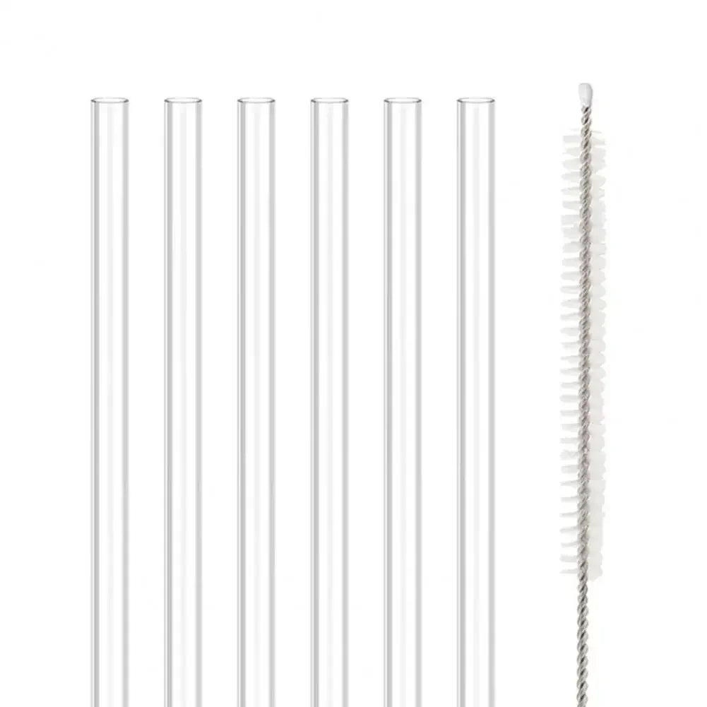 Replacement Straw Compatible with Stanley 20 Oz 30 Oz 40 Oz Cup Tumbler, Reusable Straws with Cleaning Brush