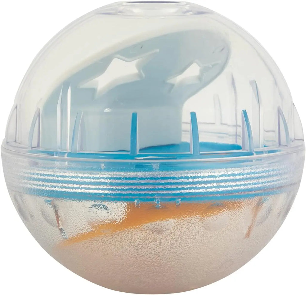 IQ Treat Ball Dog Treat Dispenser Toy Ball Interactive Dog Toy - 4" Dog Food Toy Stimulation, Slow Feeder