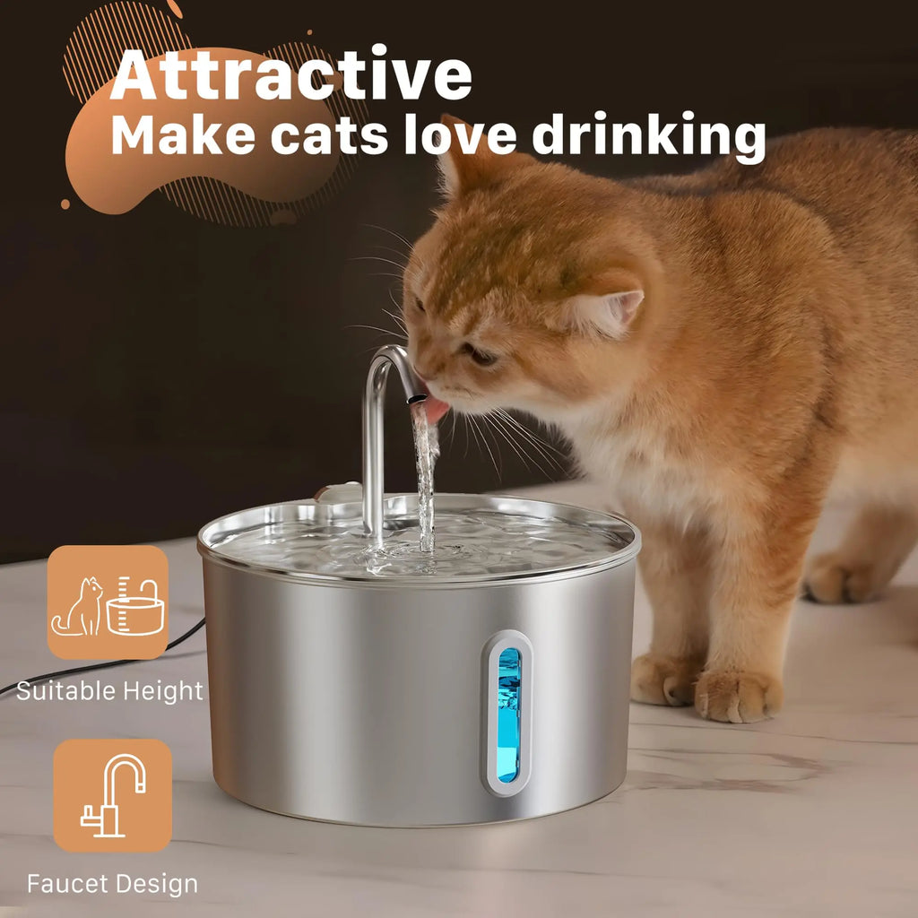 automatic cat water fountain combination; automatic dog water fountain; separate cat water fountain filter; Can choose