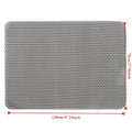 70x120cm Pet Cat Litter Mat Waterproof Double Layer Cat Litter Trapping Pet Litter Box Mat Clean Pad Products for Cats Accessori