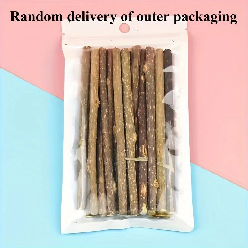 10/15/20 pieces/lot Catnip sticks, pet cat teething toys, natural wooden polygonum sticks, teeth cleaning, boredom relief snacks