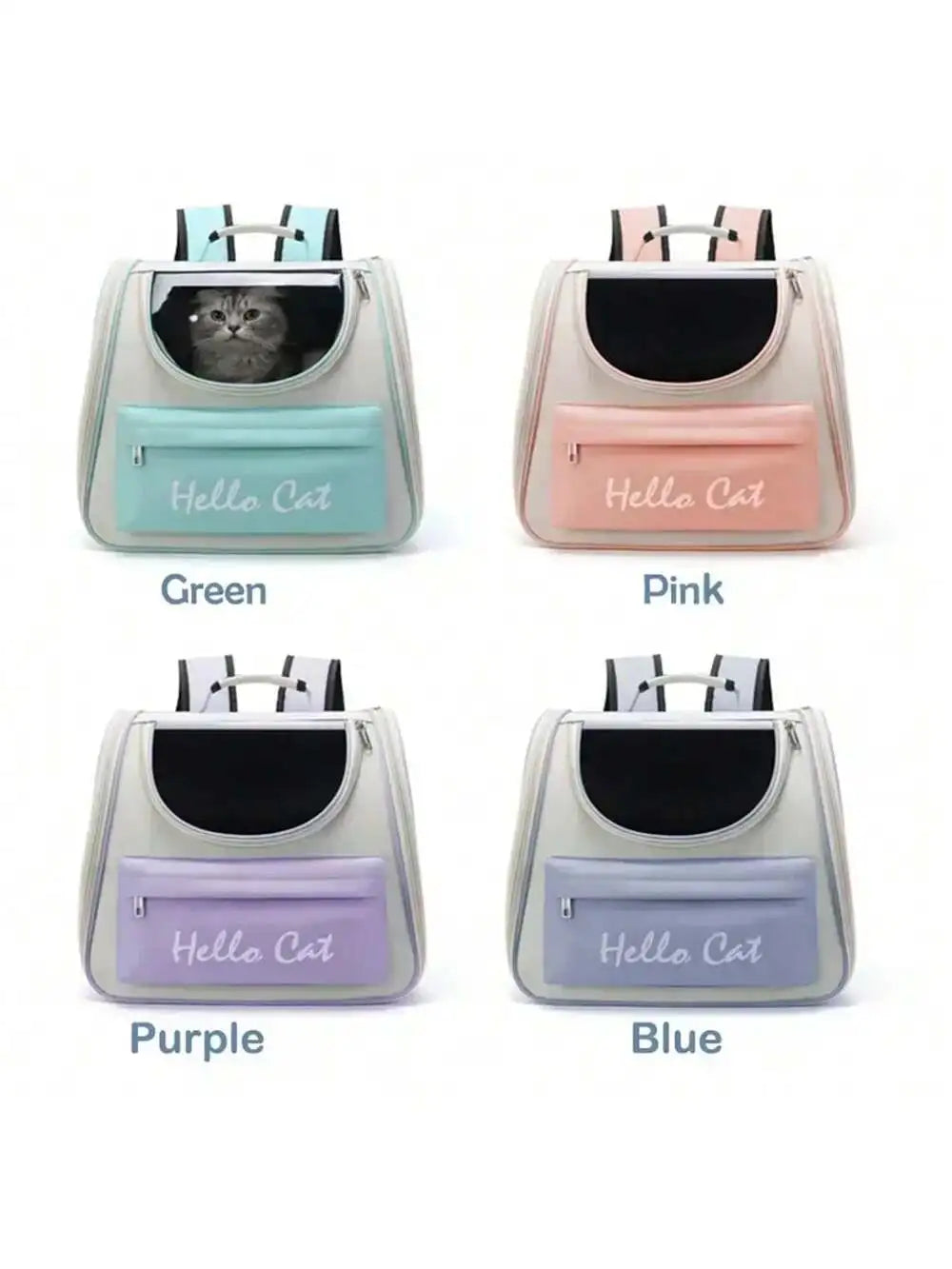 Cat Carrier Bags Windproof Outdoor Travel Backpack for Cat Small Dogs Transport Carrying Bag Cat Backpack Carriers With Cushion