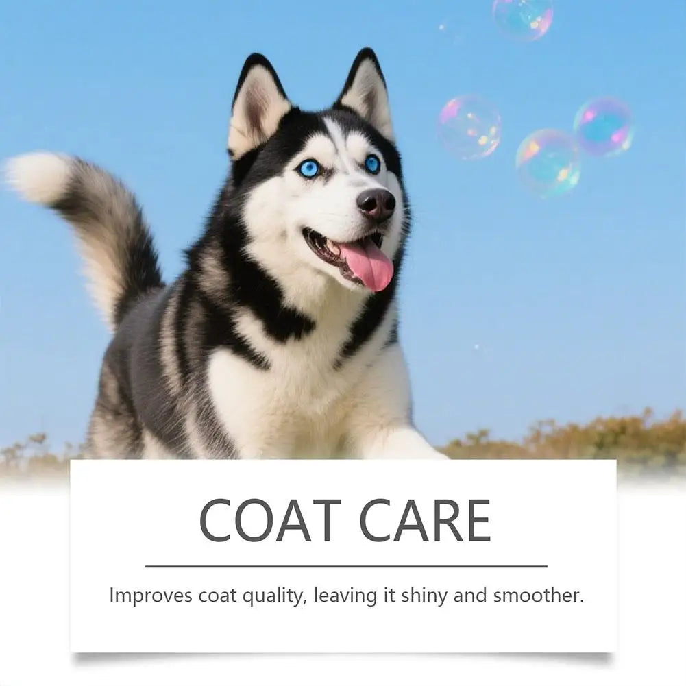 60ml Dog Pet Collagen Based Staple Food Combined With Nutritional Supplement Drops Gentle Formula For Hair And Skin Care