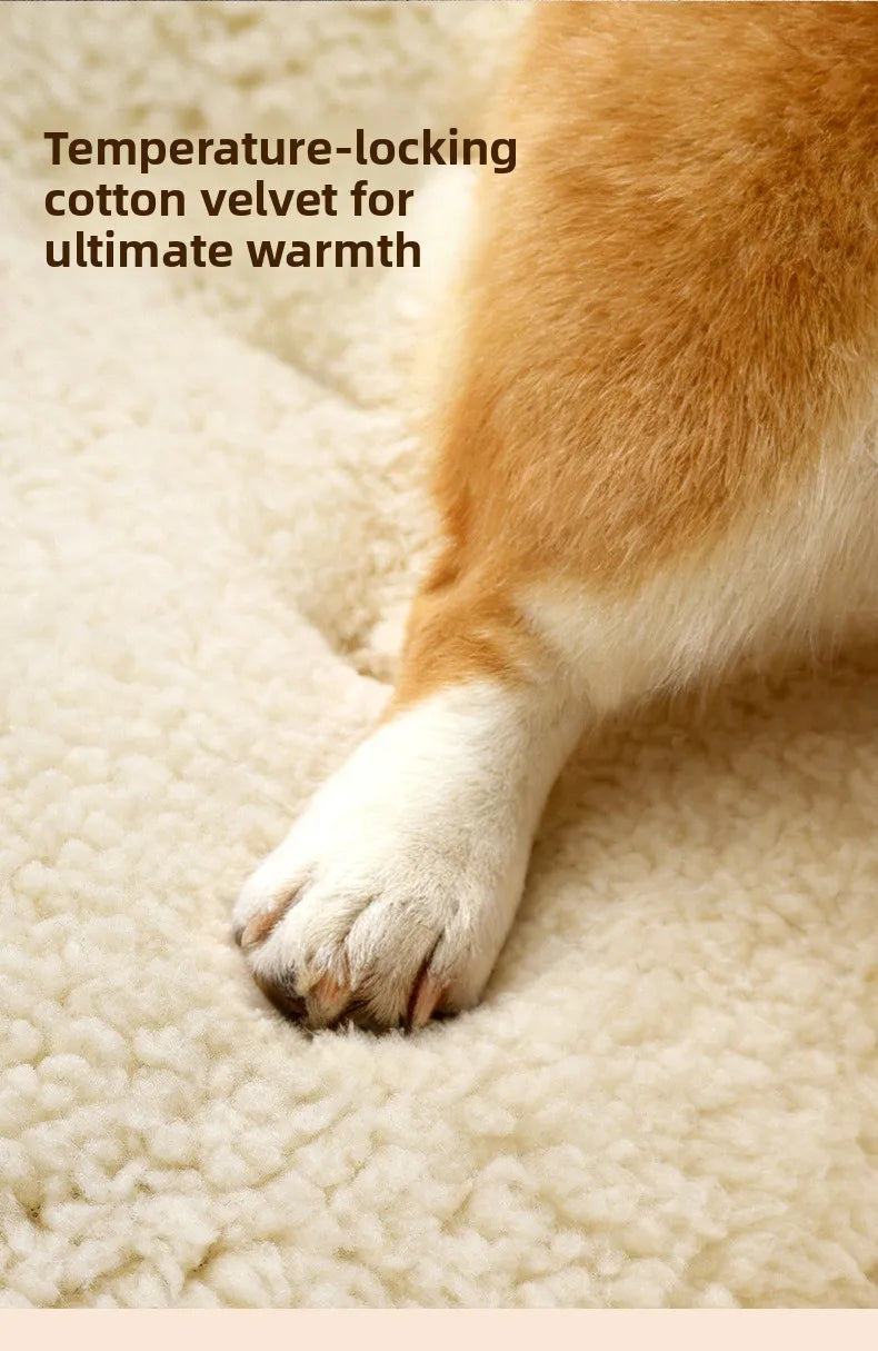 Dog kennel all-season pet small dog Teddy Pomeranian warm sleeping dog bed removable cat litter pet bed dog beds