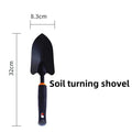Gardening Shovel, Gardening Vegetable Planting Tools, Rake, Hoe, Trowel, Small Tool Set of 4, Gardening Gifts for Women and Men