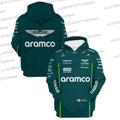 2025 Aston Martin Sweatshirt Sport Motorcycle Hoodie Spanish Racer Fernando Alonso 14 Hoodie Kit Fans Lance Stroll 18 Hoodie