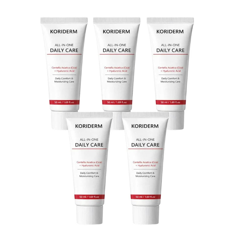 Koriderm Centella Asiatica Moisturizer Cream Hyaluronic Acid Gentle Repair Non Irritating For Daily Skincare Firming Barrier