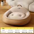 Dog kennel all-season pet small dog Teddy Pomeranian warm sleeping dog bed removable cat litter pet bed dog beds