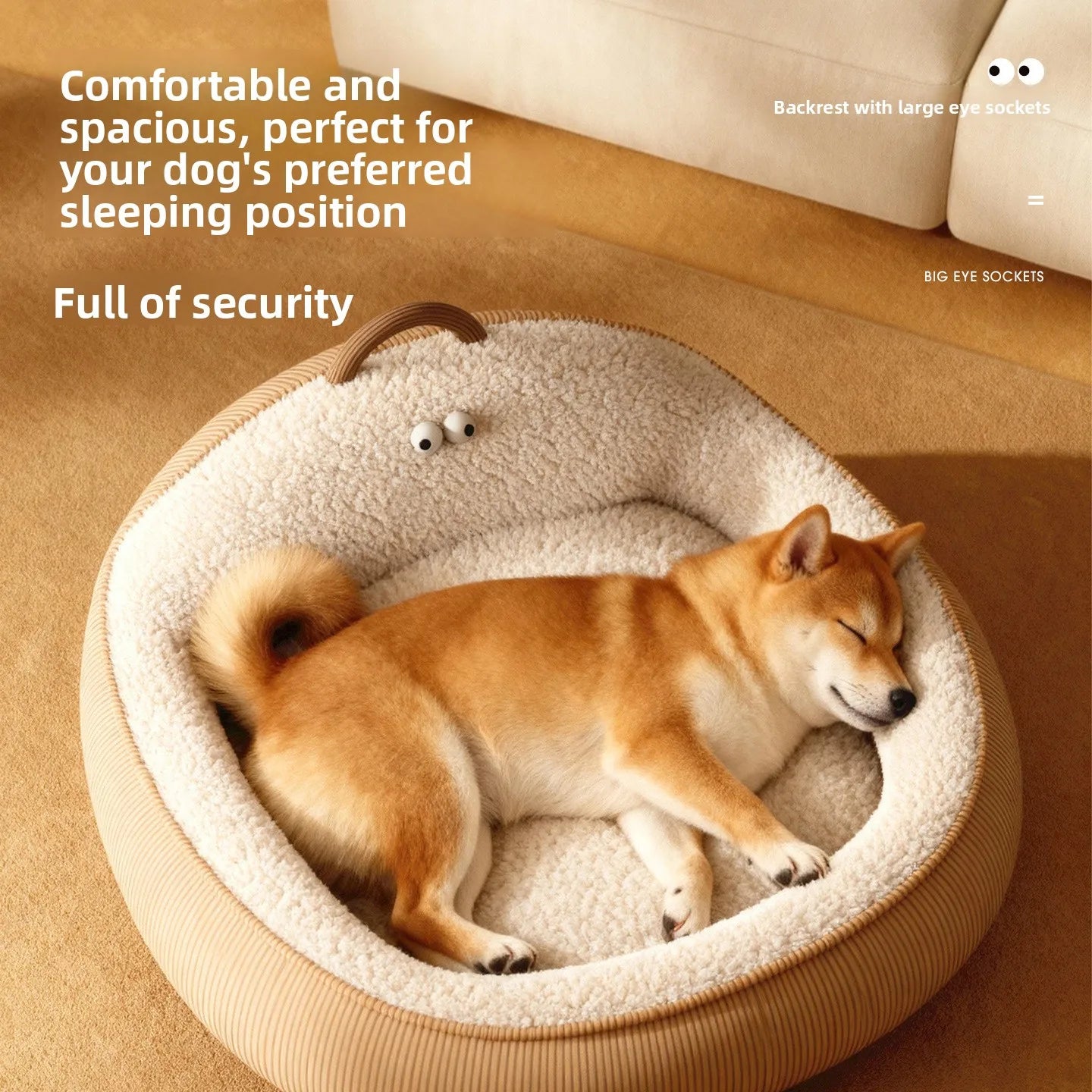 Dog kennel all-season pet small dog Teddy Pomeranian warm sleeping dog bed removable cat litter pet bed dog beds
