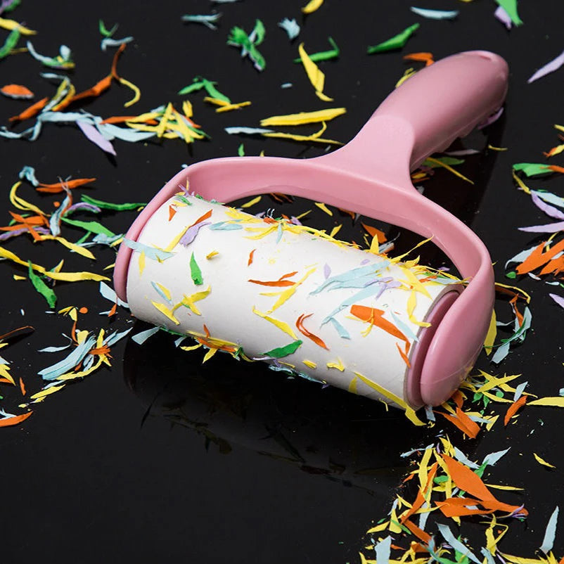 Home sticky paper roller lint remover Removable sofa clothing dust removal brush Pet cleaning supplies