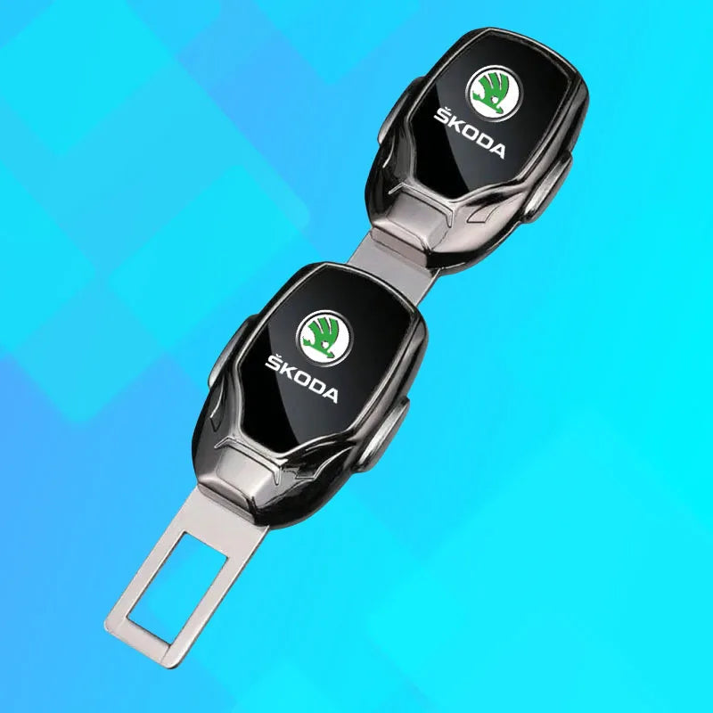 Car Seat Belt Extension Shoulder Straps Extender Button for Skoda Octavia Fabia Kamiq Kapoq Kodiaq Rapid SCALA Auto Accessories